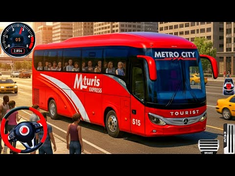 New Bus Simulator 2026 - Modern City Bus Driver Simulator 3D - Bus Game Android Gameplay