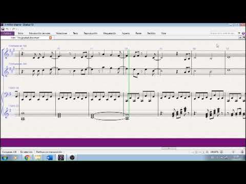 A million dreams. Duo de clarinetes con piano acompañante.