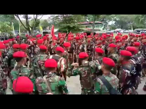 Yel yel TNI KOMANDO!!!! Terbaru komando 101