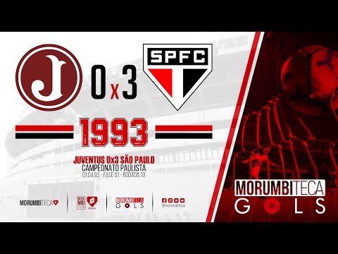 Juventus 0x3 São Paulo - Paulista 1993 - fase 01 - rodada 19 - 01/04/1993