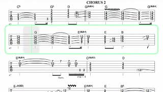 RACER X ● Dead Man’s Shoes [ Isolated Guitar 1 + TAB ]