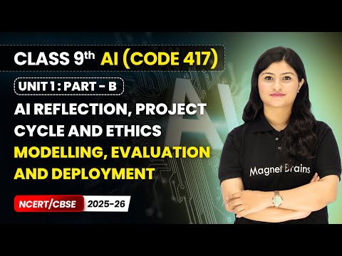 AI Reflection Project Cycle and Ethics Unit Overview Class 9 AI Unit 1 CODE 417 Part B