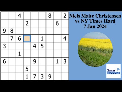 Why NIELS MALTE CHRISTENSEN Can No Mark Solve NYT Hard Sudoku – Sudoku Analysis 49