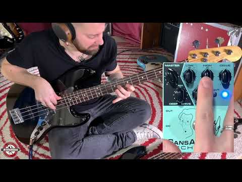 Senti come suona il: Tech21 SansAmp YYZ pedal Geddy Lee Signature
