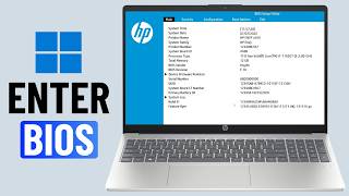 How to Enter BIOS on Any HP Laptop (Easy Method)