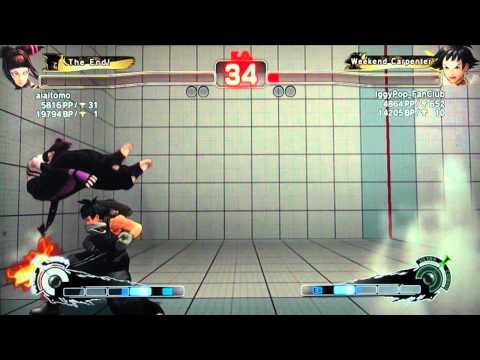 SSF4 AE 2012: aiaitomo (Juri) vs IggyPop_FanClub (Makoto)