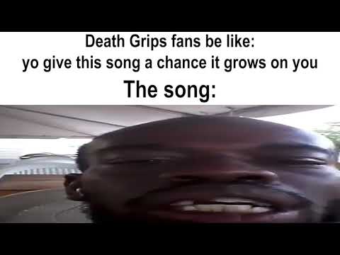 death grips fans be like "listen to this song it's a banger"