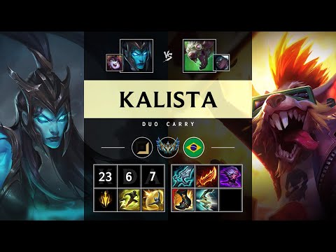 Kalista ADC vs Twitch - BR Challenger Patch 25.11