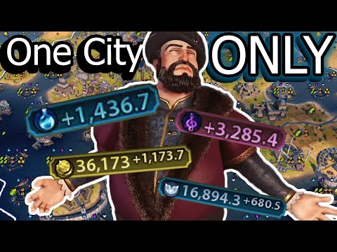 DEITY Gaining INSANE Yields With A One City Challenge In Under 220 Turns - Civ 6 Portugal OCC Pt. 2