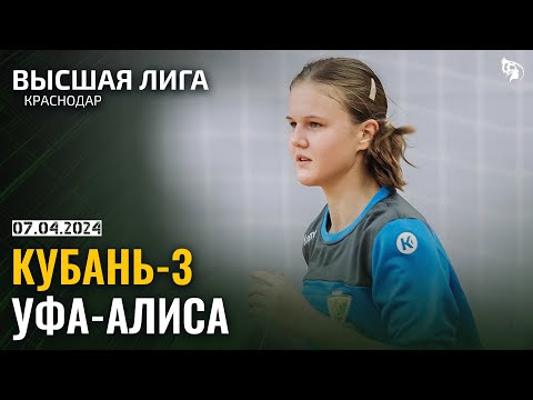 Kuban-3 - Ufa-Alisa /  Major league / 07.04.2024