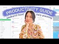 How I Plan Organize My Life ️ Simple Systems For Success Slow Productivity