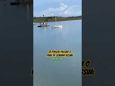 Primeira vez entrando num barco, olha que top!! Três ranchos Goiás, muito top. Veja até o final 🤩