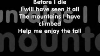 Escape The Fate - The Webs We Weave (Lyrics)