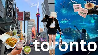 a week in toronto (+ niagara falls) 🏙️ cn tower, nba, lots of eating ☆.˚。⋆