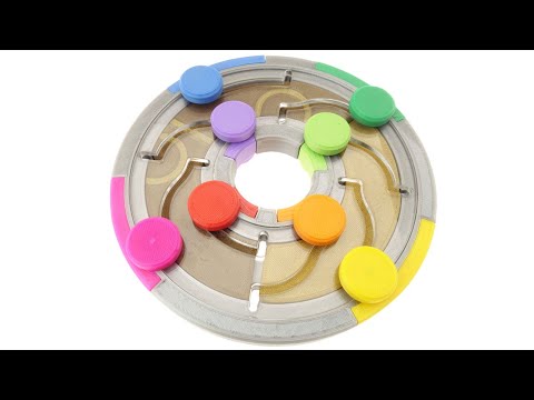 Binary Disk - How could this puzzle become more easy to produce?