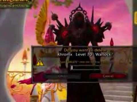 Khrom is DELETED lv.70 Warlock