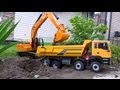 RC ADVENTURES 1 12 Scale Earth Digger 4200XL Excavator 1 14 8x8 Armageddon Dump Truck