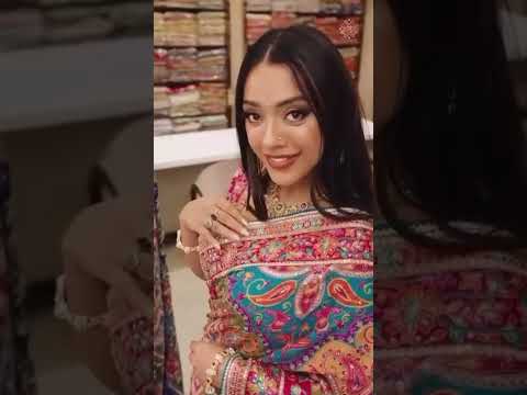 Trending  Fancy Mirror Work Saree Collection
