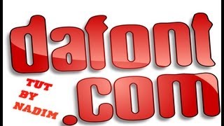 Lets Tut Dafont - Eigene Schriftarten