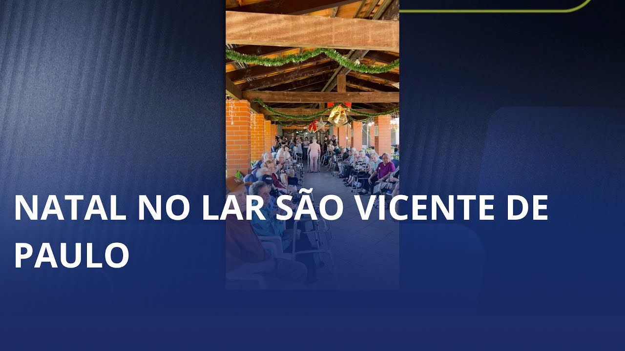 Abertura das festividades marca início da campanha “Natal Que Acolhe”, no Lar São Vicente de Paulo