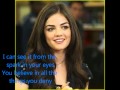 Lucy Hale Extra Ordinary Lyrics