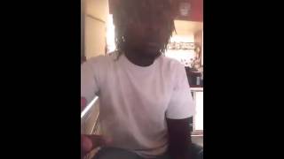 Puberty hits guy while singing!