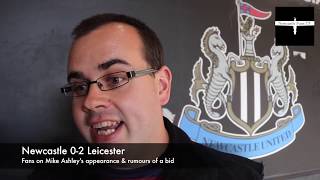 Mike Ashley at St James' Park