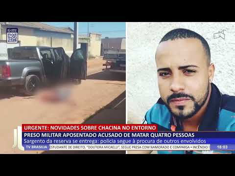 JL - Preso militar aposentado acusado de matar quatro pessoas em Formosa