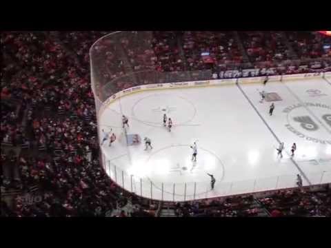 van Riemsdyk Goal - Leafs 1 vs Flyers 1 - Mar 28th 2014 (HD)