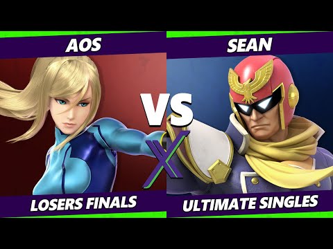 S@X 446 Losers Finals - Sean (Captain Falcon) Vs. AoS (ZSS) Smash Ultimate - SSBU