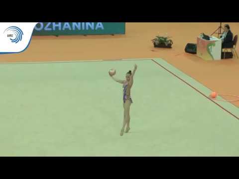 Tatyana VOLOZHANINA (BUL) - 2018 Rhythmic Europeans, junior ball final