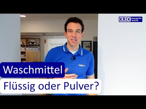 DIFFERENCES Powder detergent vs. liquid detergent