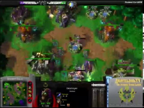 Fate (UD) VS Vila (NE) - WC3 G1 - Phoenix Cup 2015