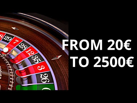 ¿Cómo Ganar en la ruleta? ► De 20€ a 2500€ ► Ruleta Europea Online ► Dinero Real (+18)