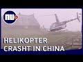 Helikopter crasht op toeristische locatie in China | NU.nl