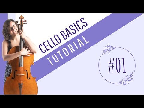 Cello TUTORIAL #01 - Cello Lernen - Cello  und Bogenhaltung, Saiten, spielen - Digitale Celloschule