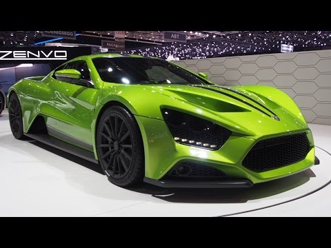 Zenvo ST1 in Green - Exterior Walkaround - Geneva Motor Show 2015