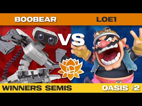 The Oasis #2: Boobear (R.O.B.) vs LOE1 (Wario) - Winners Semifinals