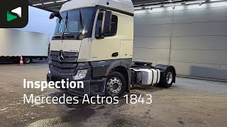 Mercedes-Benz Actros 1843 4X2 StreamSpace Retarder Euro 6 Sattelzugmaschine kaufen - Bild 4 | Autoline LI Mercedes-Benz Actros 1843 4X2 StreamSpace Retarder Euro 6 Sattelzugmaschine | Bild 4 - Autoline