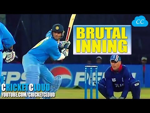 Sourav Ganguly Showing ENGLAND - WHO IS DADA - BRUTAL INNING !!
