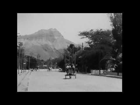 Panoramic View, Waikiki from an Electric Car, Hawaiian Islands (1906) Edison