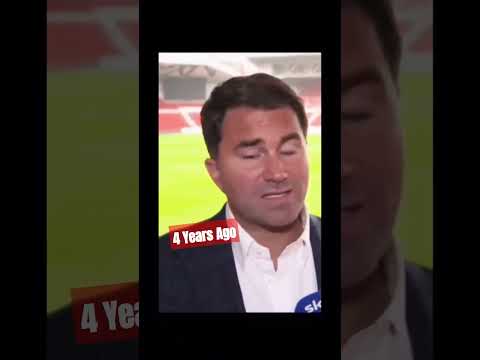 Eddie Hearn has been selling Anthony Joshua v Wilder for over 7 years. zzzzz. Heavyweight Boxing.