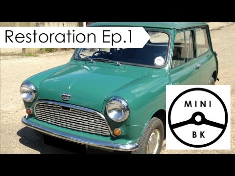 Classic Mini Restoration - Ep. 1: Cleaning the Floorpans