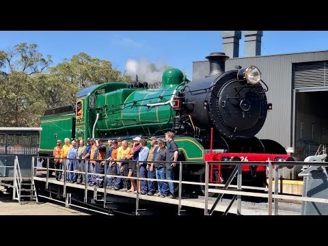 Sydney Trains Vlog 1443: Steam Locomotive 3526 Unveiling