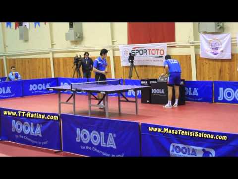 Gencay MENGE - Niagol STOYANOV Uluslararası Masa Tenisi Maçı