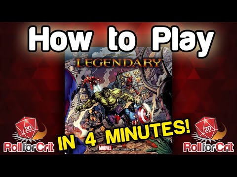 How to Play Legendary: A Marvel Deck Building Game | Roll For Crit