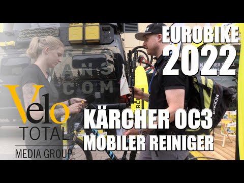 EUROBIKE 2022: KÄRCHER OC3 - Mobiler Outdoor Reiniger