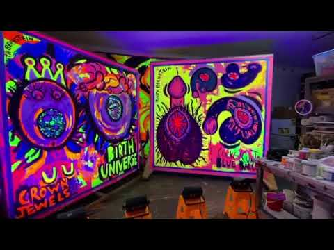 60-second studio tour with Judith Bernstein