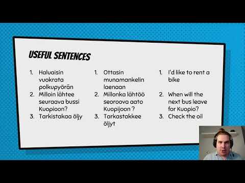 Example of Savo Dialect (Spoken Finnish)