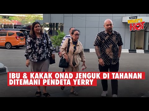 Momen Ibunda & Kakak Jenguk Onadio Leonardo Di Tahanan Ditemani Pendeta Yerry #onad